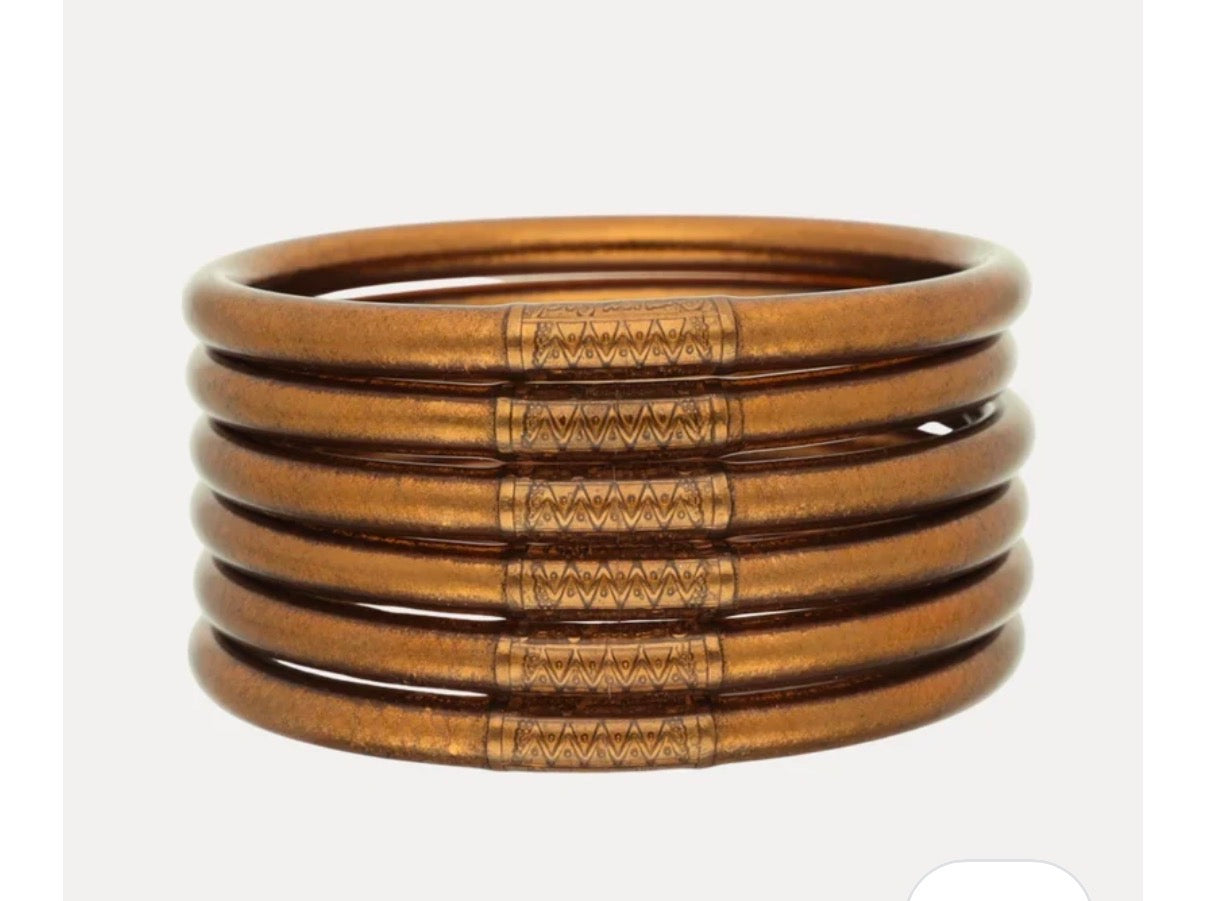 Saddle All Weather Bangles®, set of 6