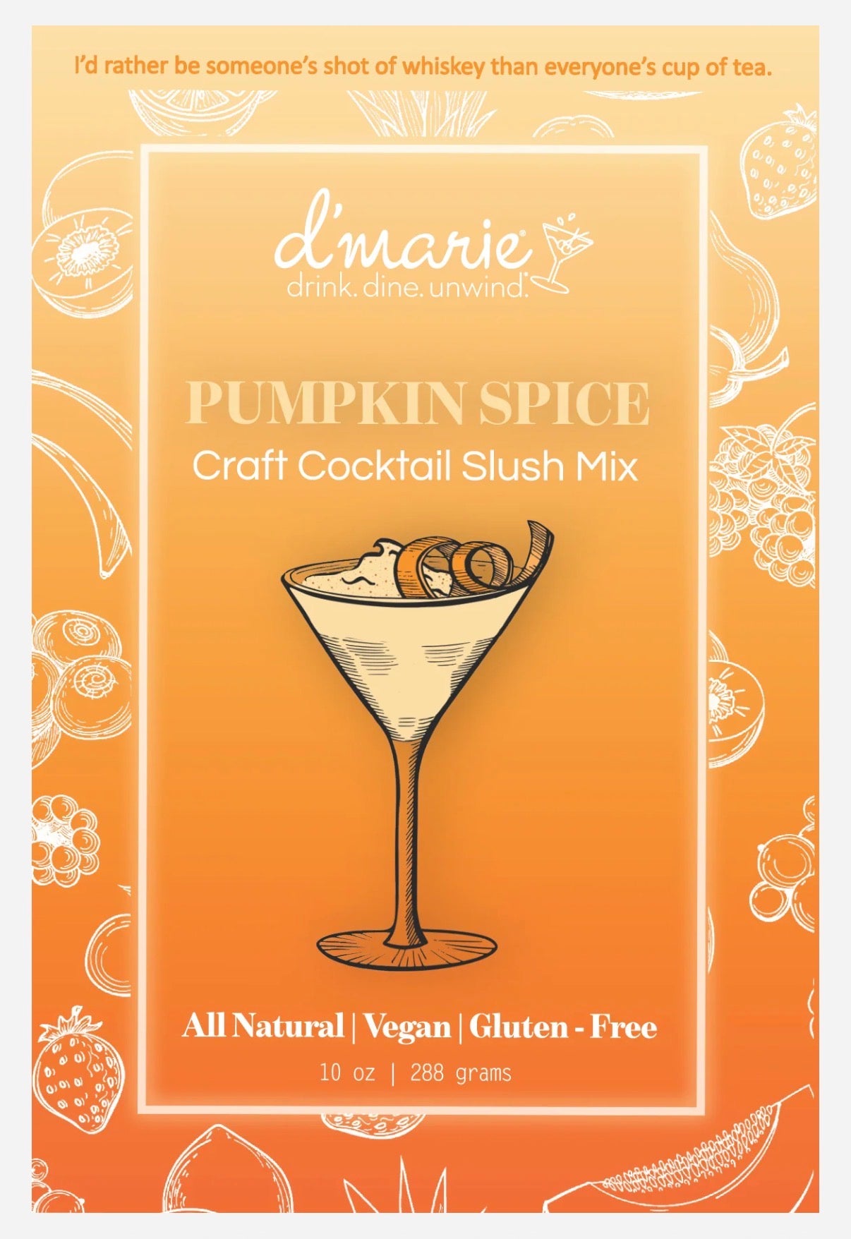 Pumpkin Spice Cocktail Slush