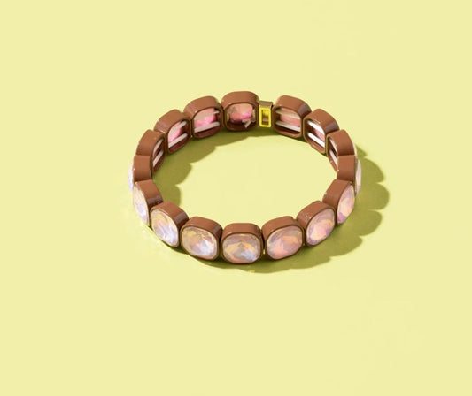 Enamel Stretch Bracelet- Griffin