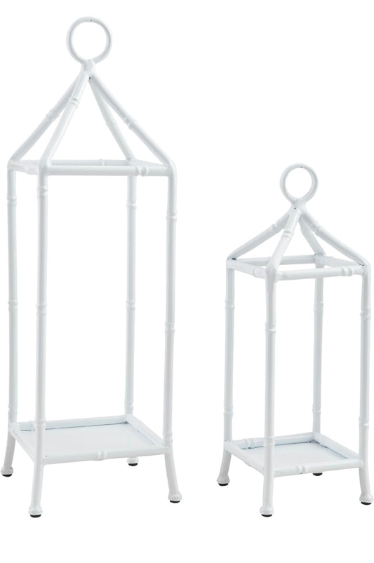 White Bamboo Lantern