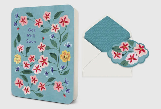 Get Well Soon Deluxe Greeting Card