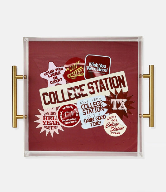 College Station Large Tray