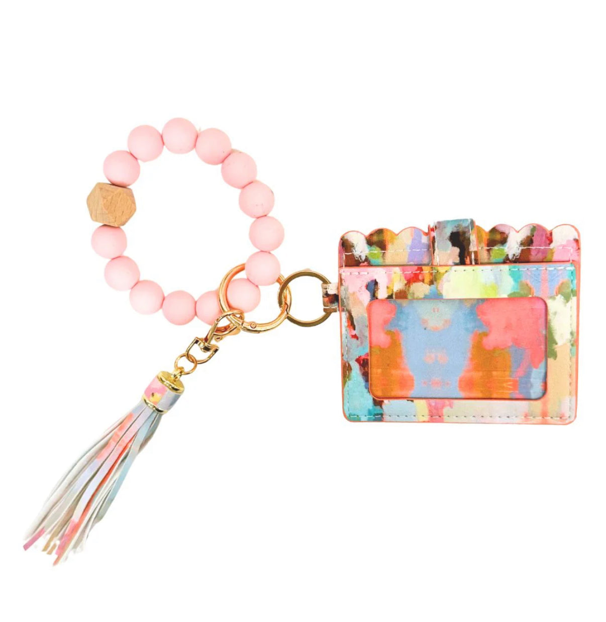 Keychain Wristlet Wallet- Brooks Avenue