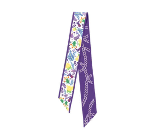 TCU Skinny Scarf