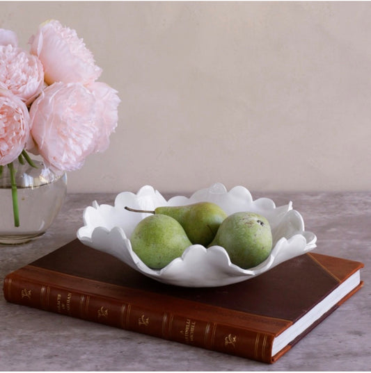 VIDA Havana Colette Medium Bowl (White)