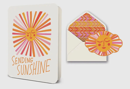 Sending Sunshine Deluxe Greeting Card