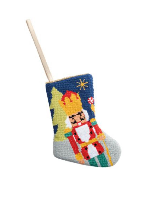 Mini Holiday Needlepoint Stockings