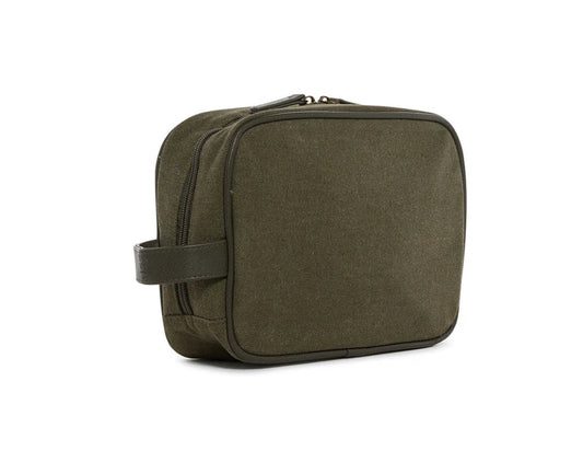 Mens Toiletry Case- Canvas Cactus