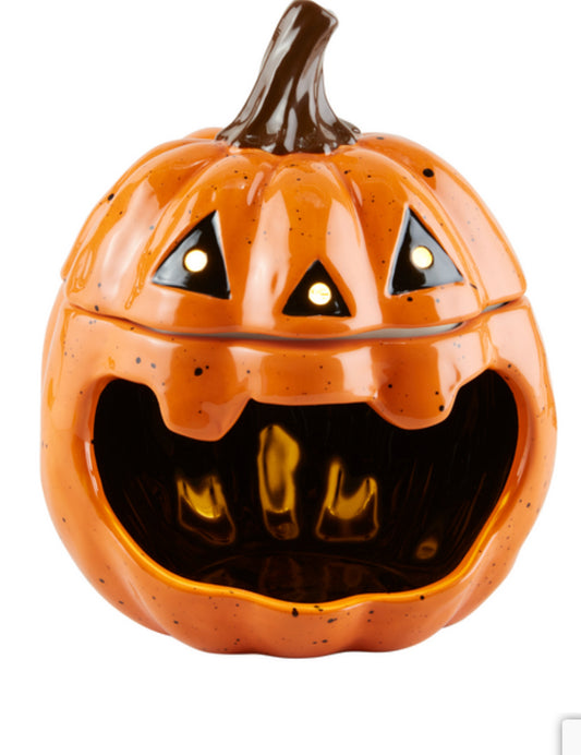 Jack O Lantern or Ghost Open Mouth Candy Container