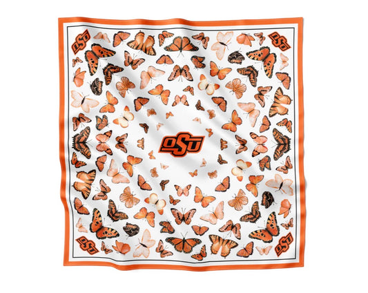 OSU SQUARE SILK SCARF
