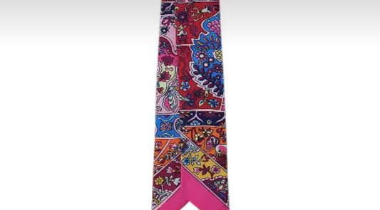 The Scarf- Orange and Magenta JJ