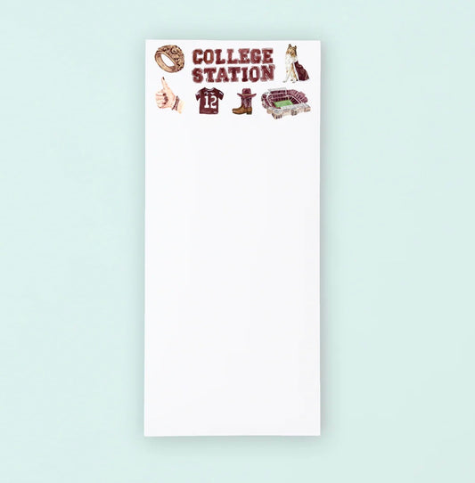 College Station Pattern Listpad