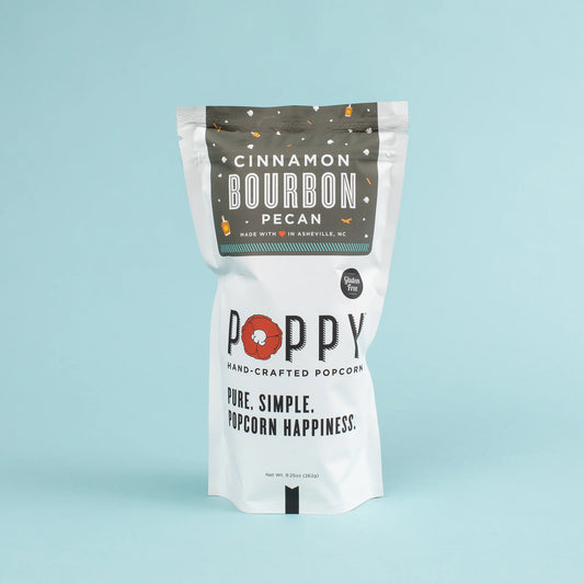 Poppy Popcorn- Cinnamon Bourbon Pecan