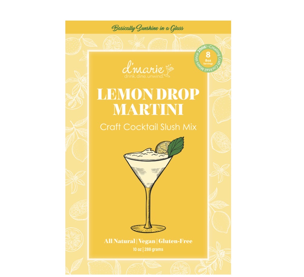 Lemon Drop Martini Cocktail Slush