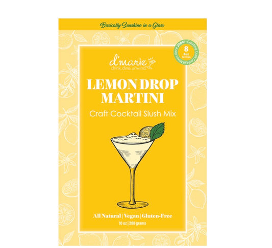 Lemon Drop Martini Cocktail Slush