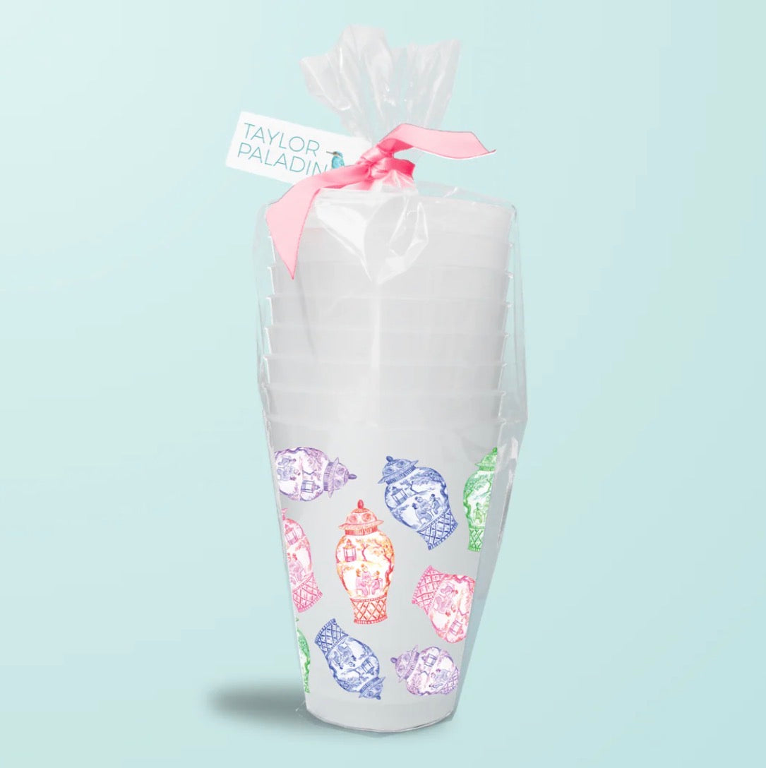 Ginger Jar Frosted Cups