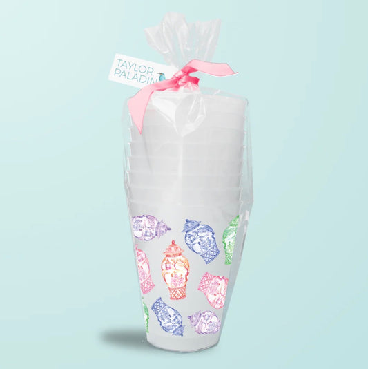 Ginger Jar Frosted Cups