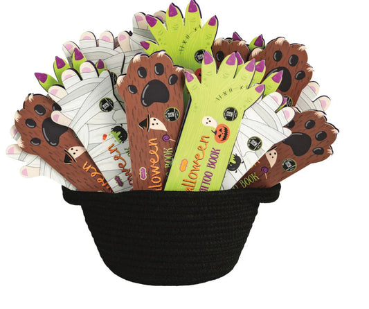 Mud Pie Halloween Tattoo Book