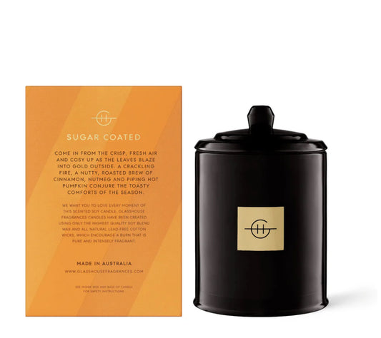 Pumpkin Spiced Cake 13.4oz Candle - Glasshouse Fragrances