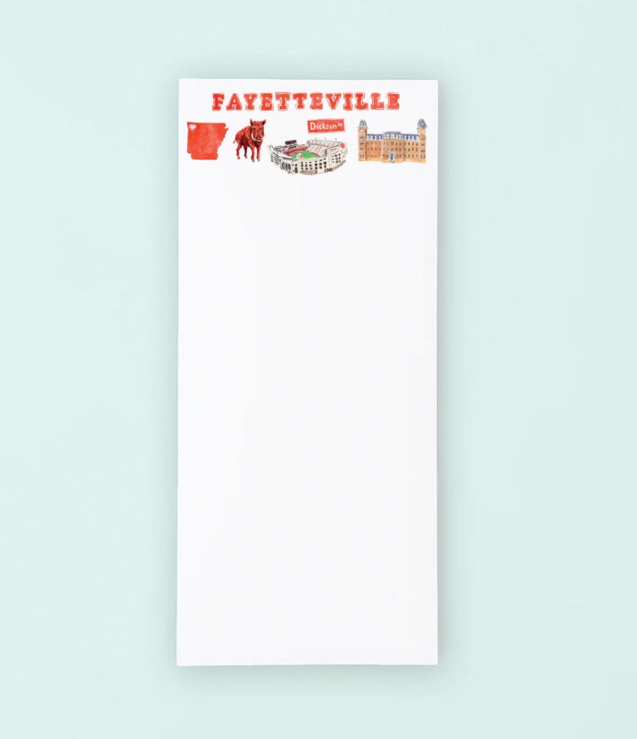 Fayetteville Pattern Listpad