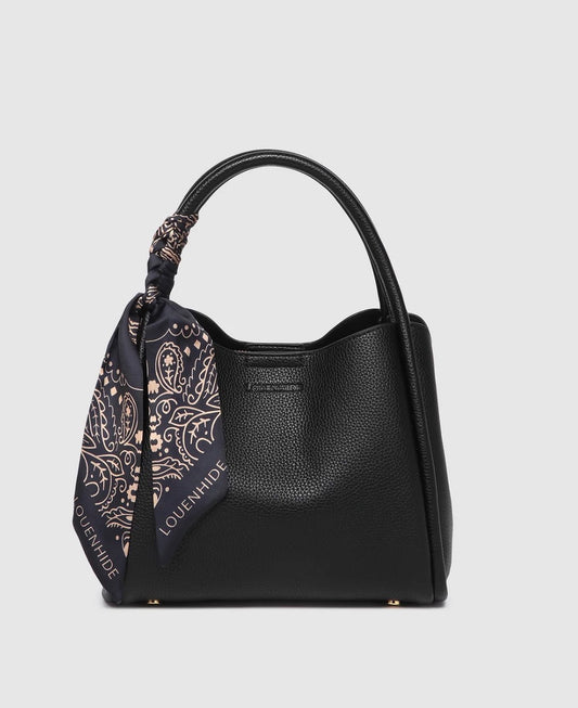 Steffie Mini Tote Bag- Black