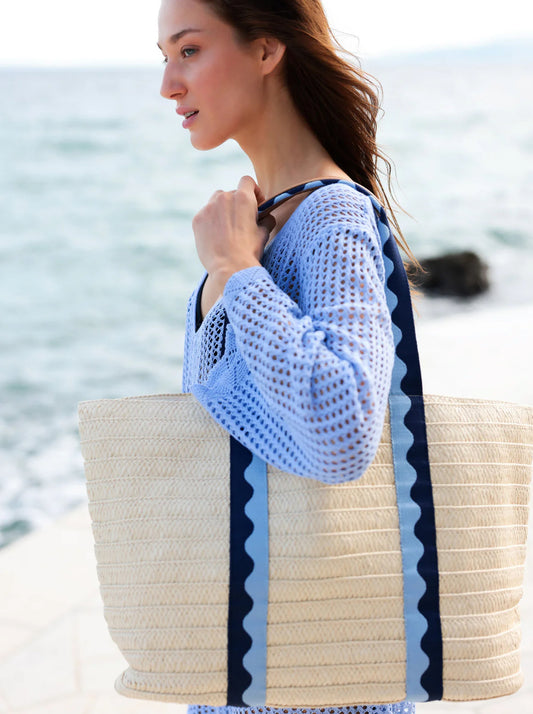 Marbella Tote Blue