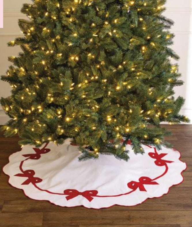 Bow Tree Skirt