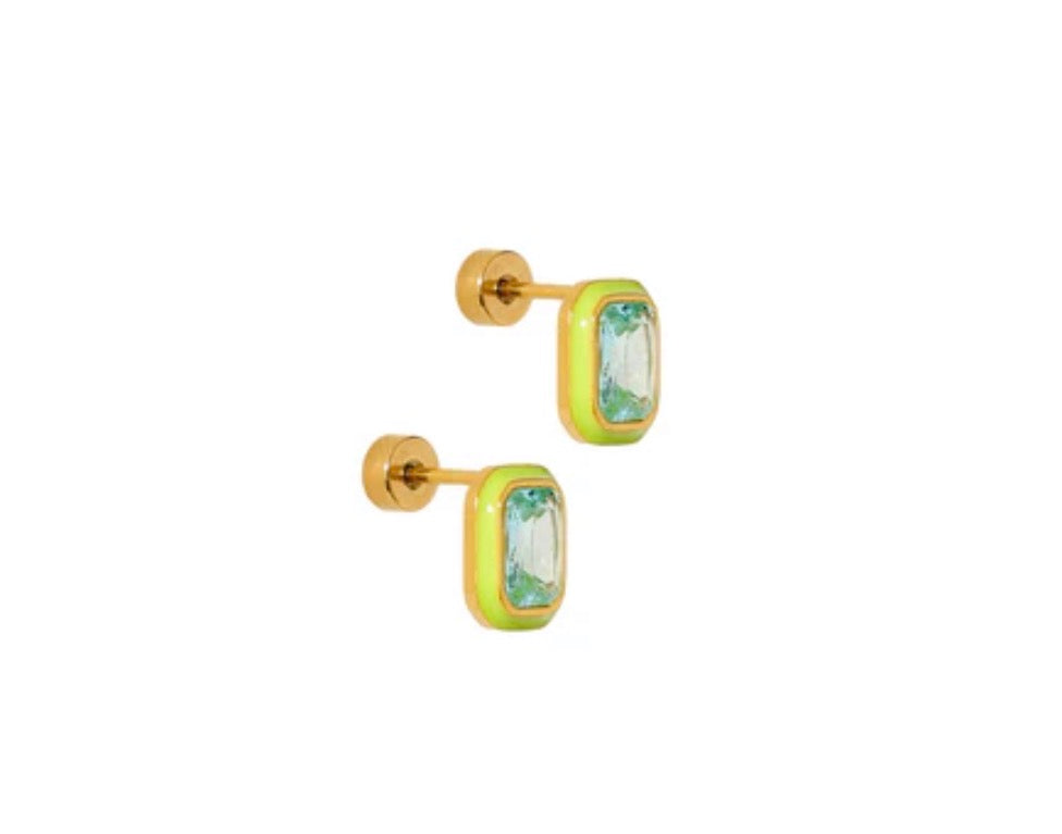 Screwback Stud Earrings - Whitney