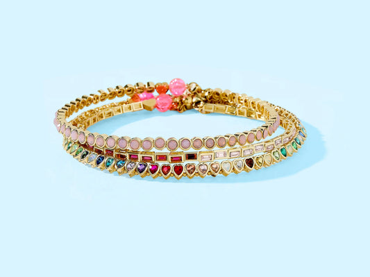 Amore Rainbow Hearts Choker