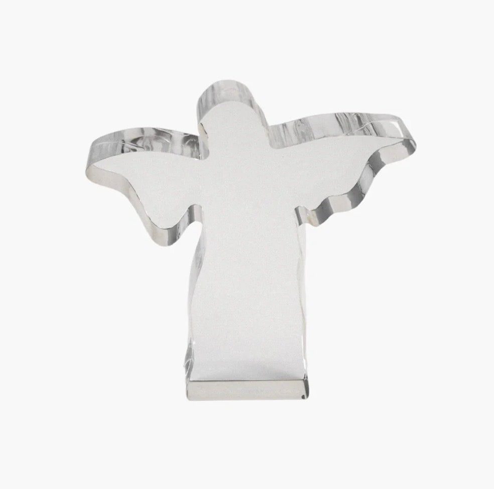 Acrylic Angel Weight- Clear