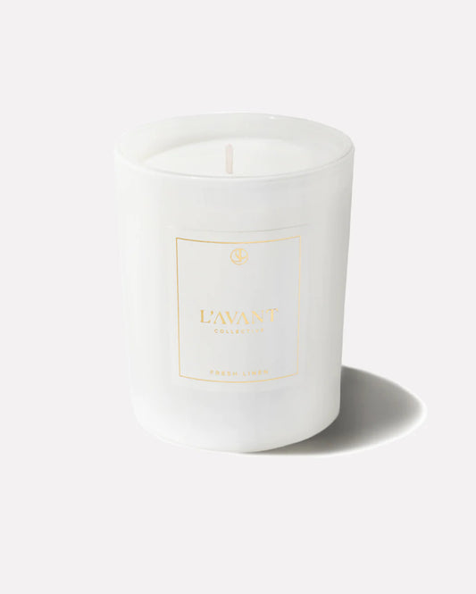 Fresh Linen Candle- White