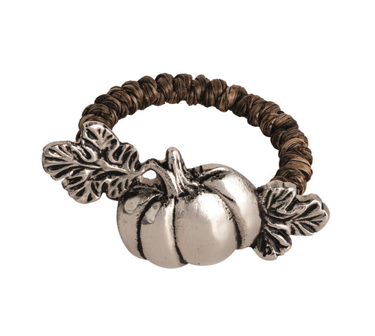 Metal Pumpkin Napkin Ring