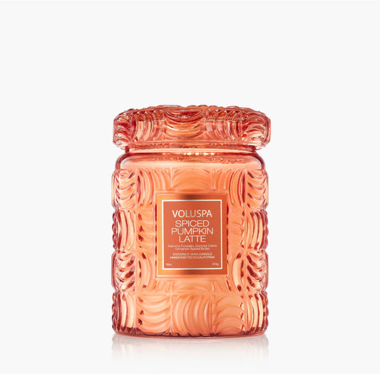 Spiced Pumpkin Latte Large Jar Candle 18oz