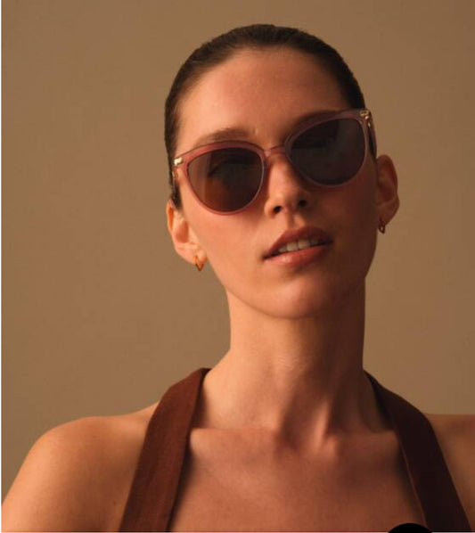 Ravello Sunglasses- Cherry Transparent