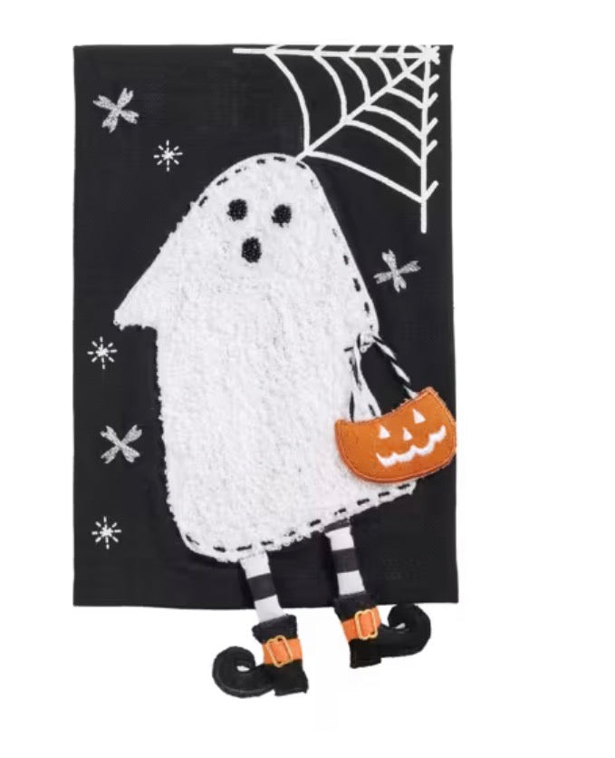 Halloween Dangle Leg Tea Towel