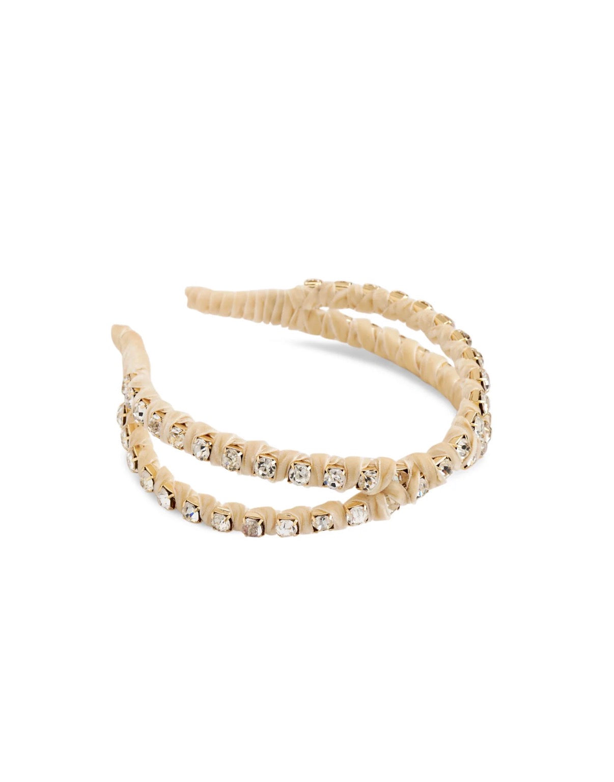 Rhinestone Double Headband