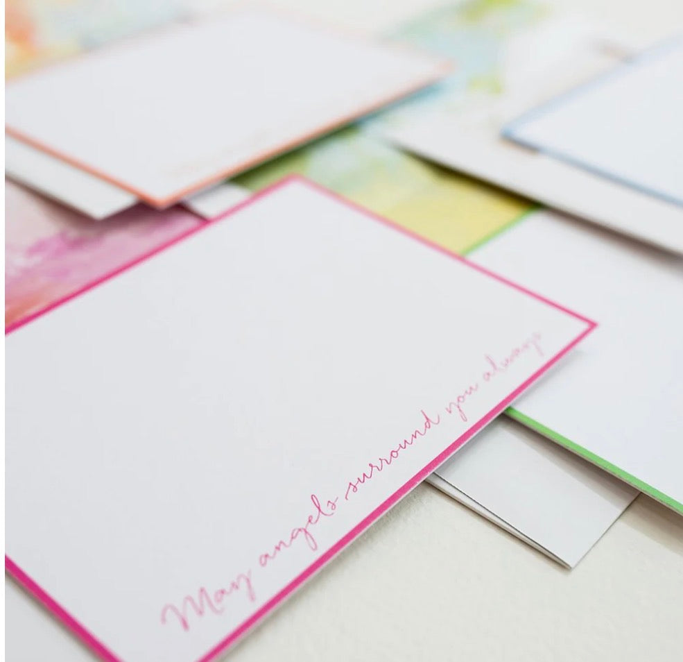 May Angels Surround You Always Notecards