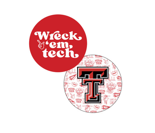 Texas Tech Coasters