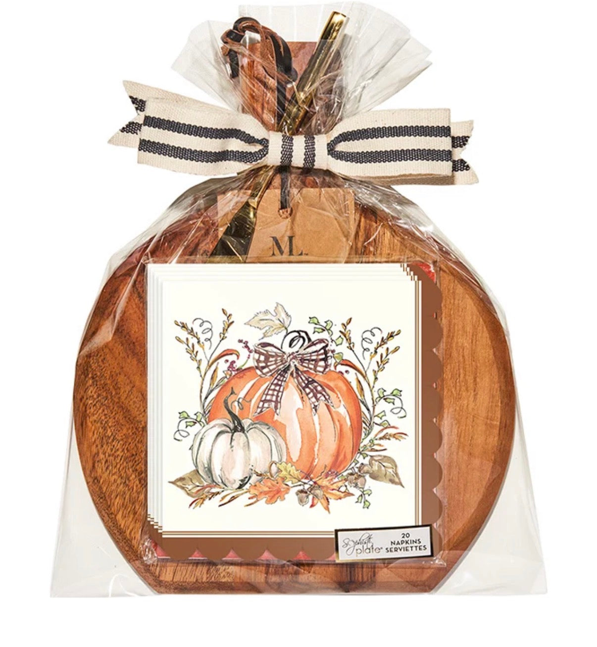 Board Gift Kit: Turkey and Gourds
