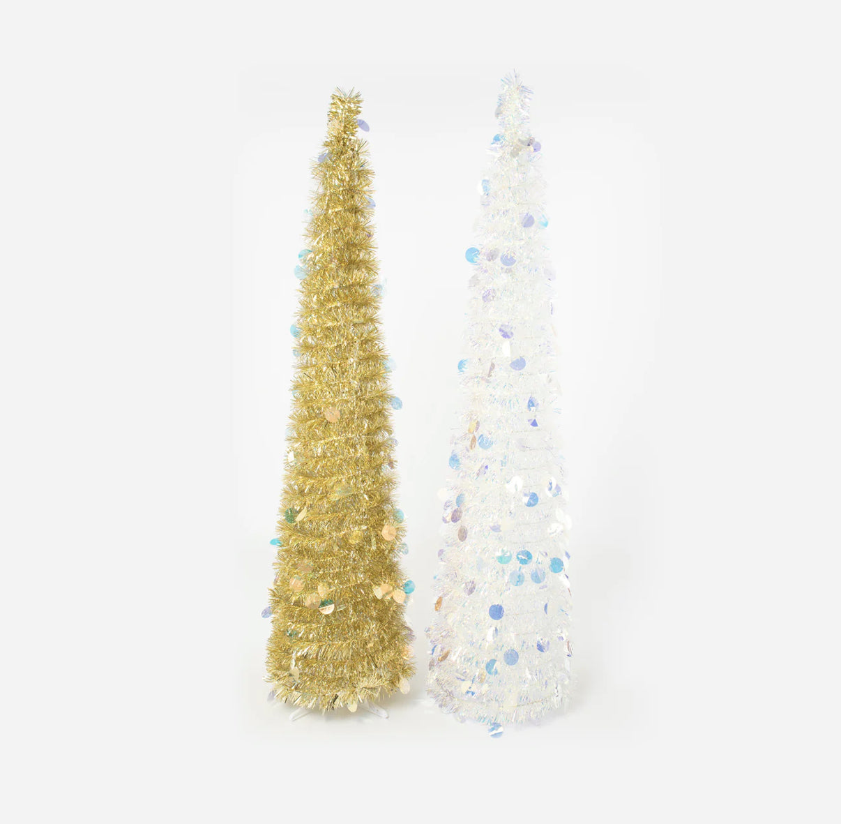 Collapsible Tinsel Tree
