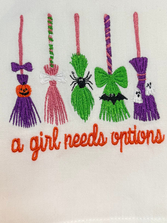 Broom Tea Towel