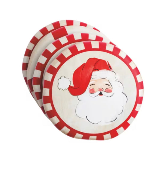 Santa Resin Coasters