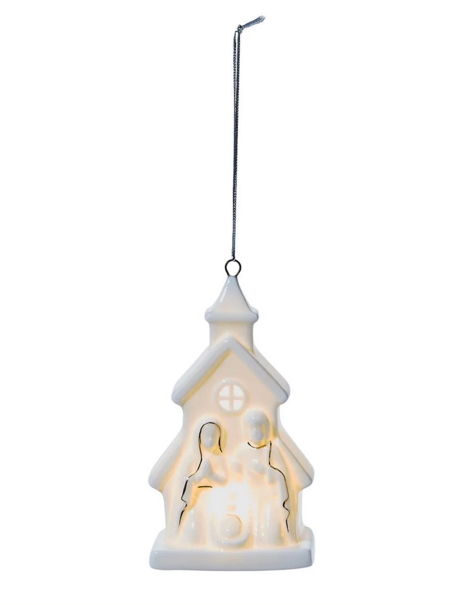 Manger Keepsake Ornament