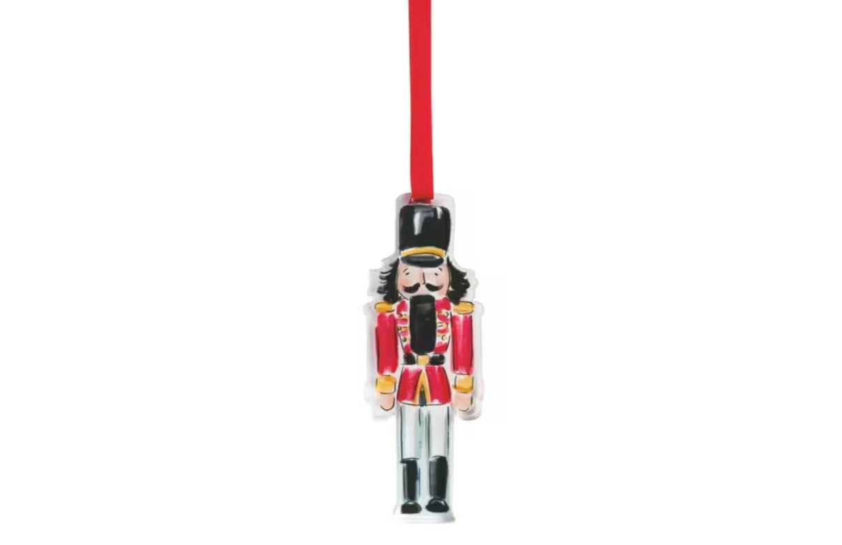 Acrylic Nutcracker Ornament