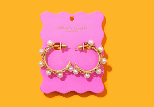 Kali Pearl Hoop