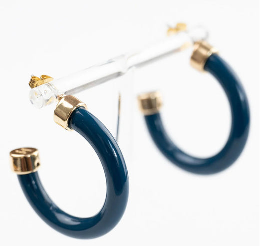 Navy Mini Hoop