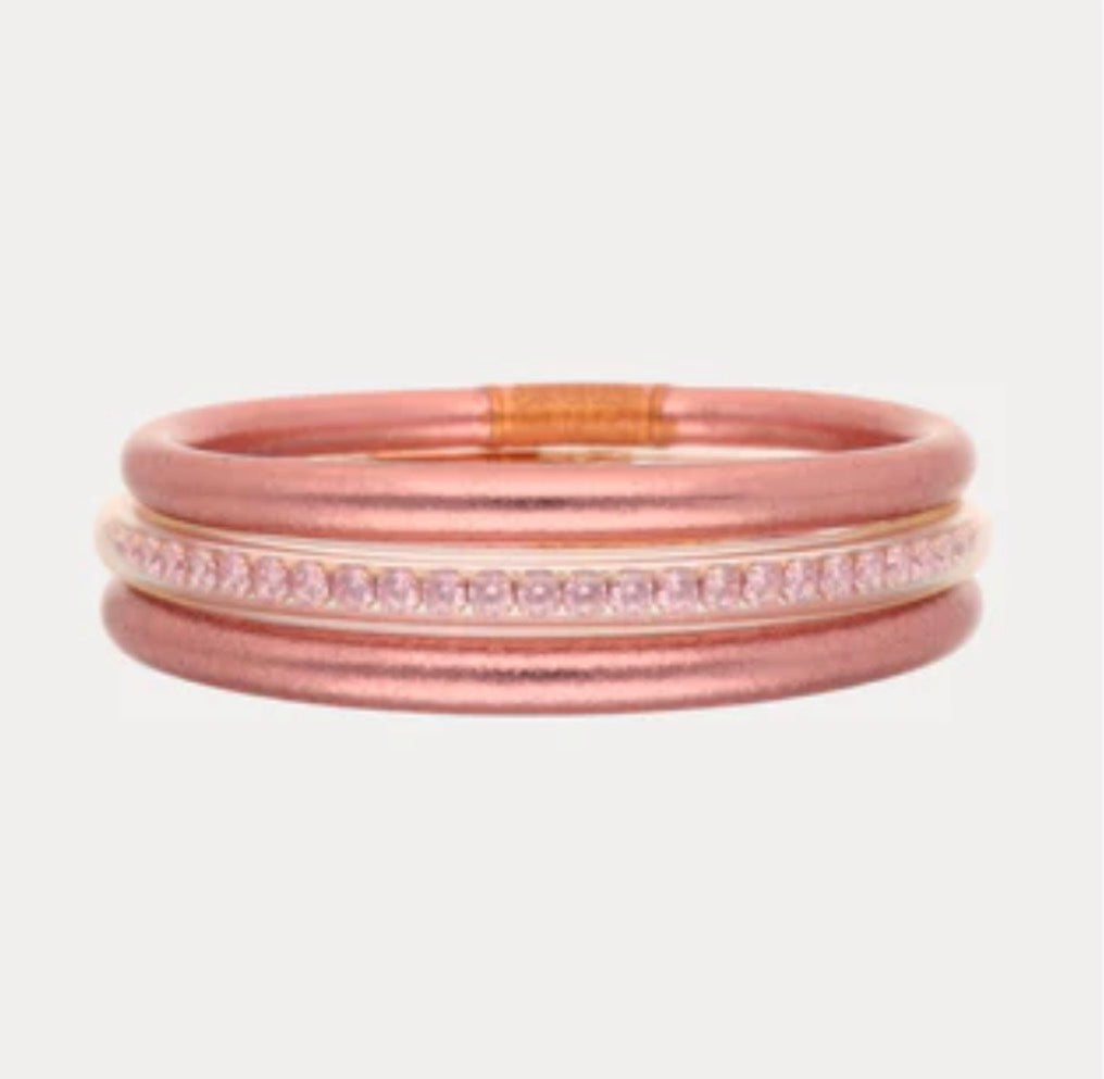 The Rose Gold Queen Stack
