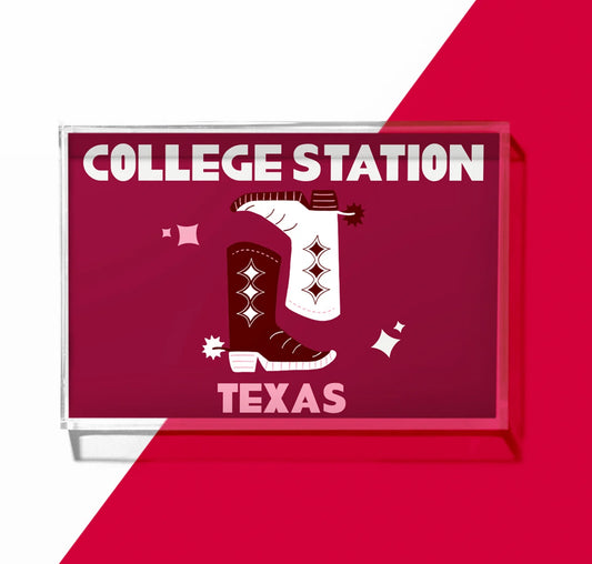 College Station Small Kickeoff Tray