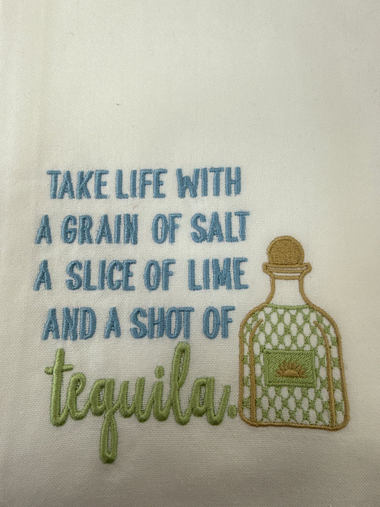 Tequila Tea Towel