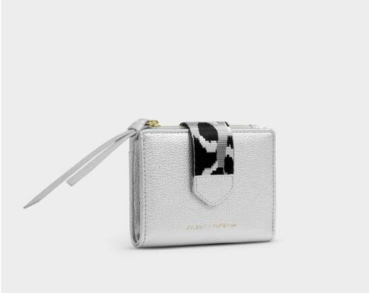 Hallie Purse Wallet - Silver